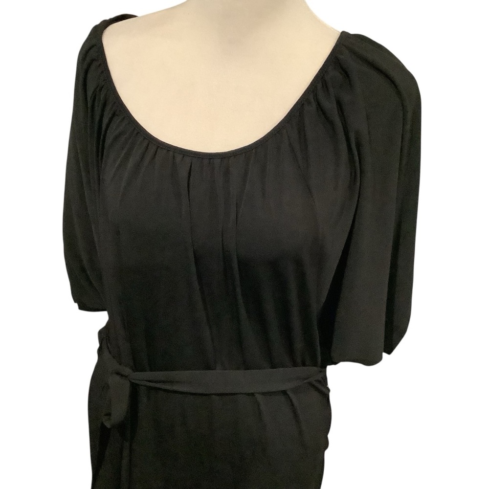 Michael Kors Elegant Solid Black One-Shoulder, Of… - image 3